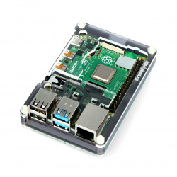 Obudowa do Raspberry Pi Model 4B Pibow Coupé 4 – Ninja