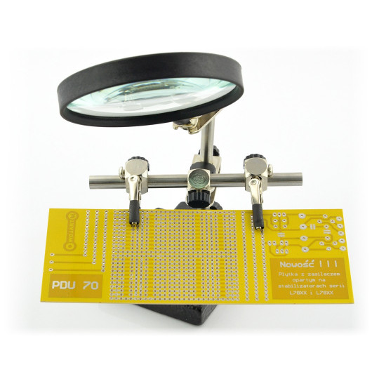 Тримач зі збільшувальним склом та ізольованими захоплювачами - вживаний ZD10H