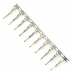 Pin męski do obudowy gniazda raster 2,50mm 10szt.
