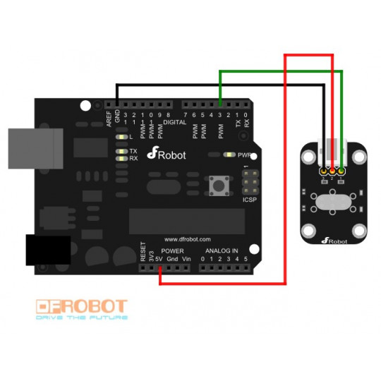 DFRobot Gravity - датчик наклона