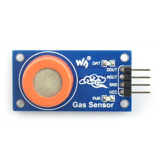 Датчик алкоголя MQ-3 — полупроводниковый — модуль Waveshare 9530