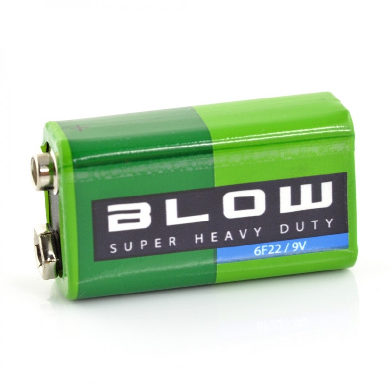 Bateria Blow 6F22 9V Super Heavy Duty