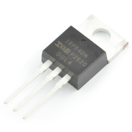 N-MOSFET IRF540N - THT - 5 шт.