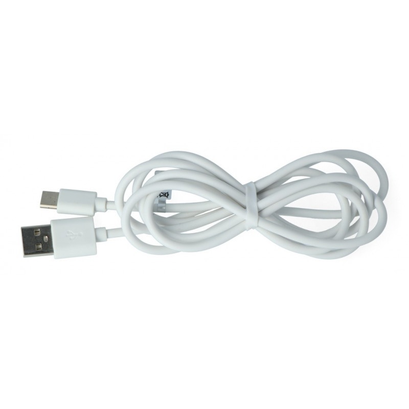 Przewód eXtreme USB 2.0 Typ-C biały - 1,5m