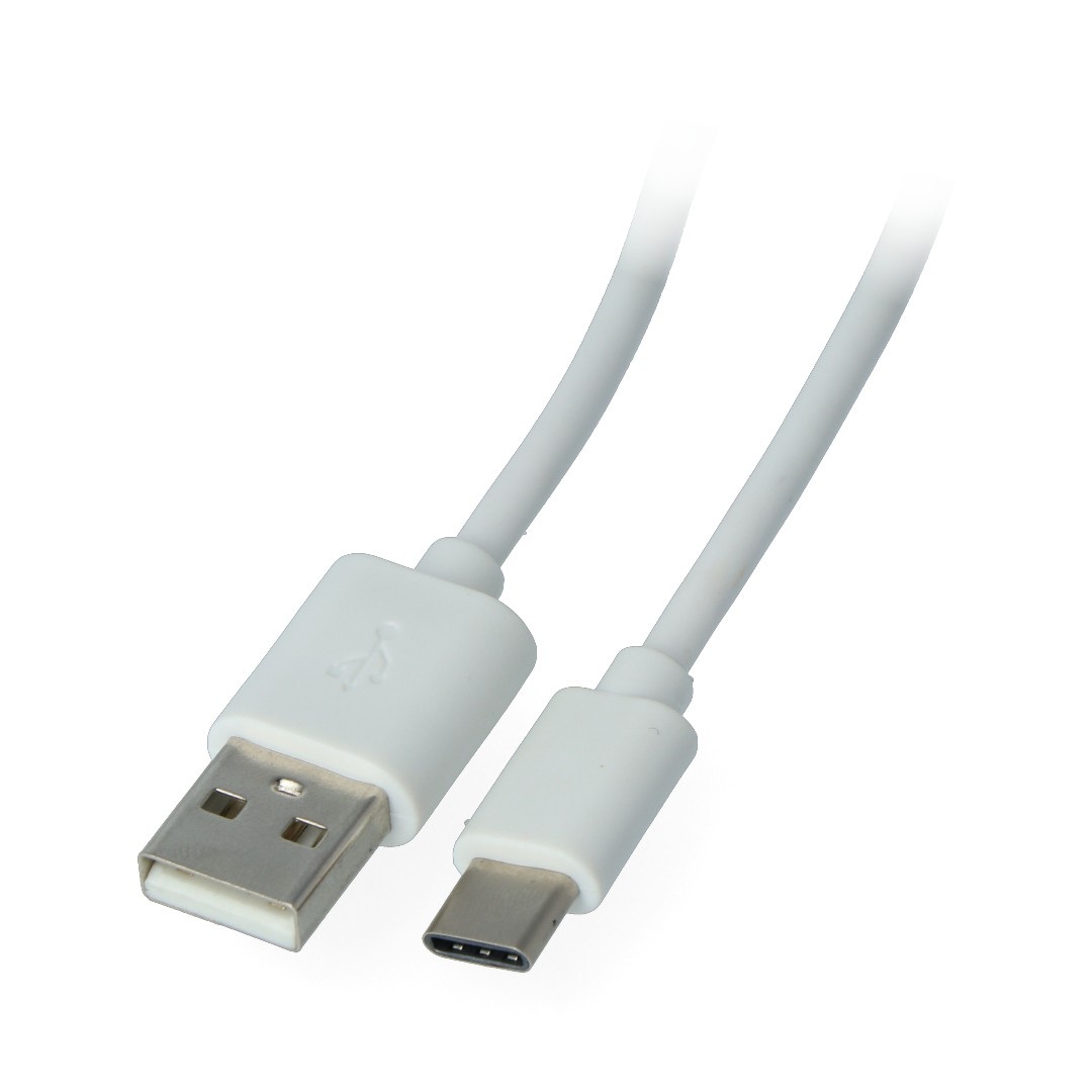 Przewód eXtreme USB 2.0 Typ-C biały - 1,5m