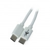 Przewód Extreme USB Typ-C - Typ-C biały - 1m - zdjęcie 1