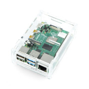Obudowa Raspberry Pi Model 4B - przezroczysta - LT-4B13