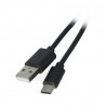 Przewód Extreme USB 2.0 Typ-C czarny - 1m - zdjęcie 1