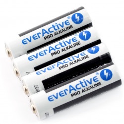 Bateria AA (R6 LR6) alkaliczna EverActive Pro - 4szt
