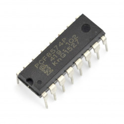 PCF8574 - ekspander wyprowadzeń I2C 8-bitowy