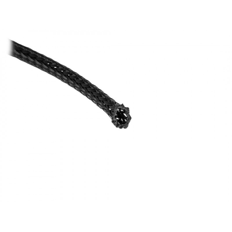 Oplot na kable Landberg 6mm (3-9mm) czarny poliester 5m