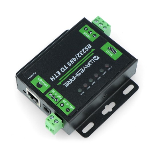 Конвертер RS232/RS485 - Ethernet - Cortex M4 - Waveshare 16530