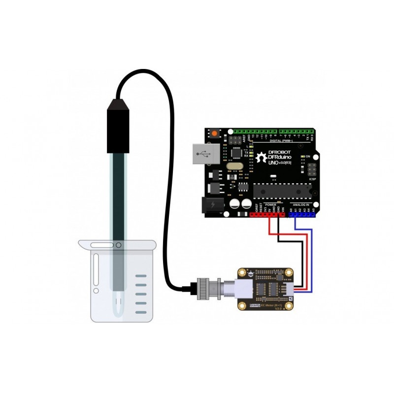 DFRobot Gravity - analogowy czujnik przewodności elektrycznej dla Arduino