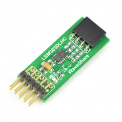 LSM303DLHC - 3-osiowy akcelerometr i magnetometr I2C - moduł Waveshare