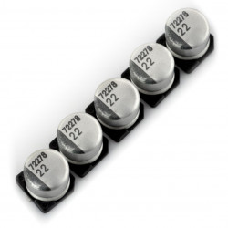 Kondensator elektrolityczny 22uF/35V SMD - 5 szt.