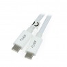 Przewód TRACER USB C - USB C 3.1 biały - 1,5m - zdjęcie 1
