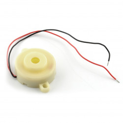 Buzzer z generatorem 32mm 12V w obudowie