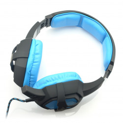 Słuchawki stereo z mikrofonem - Art Flash z podświetleniem