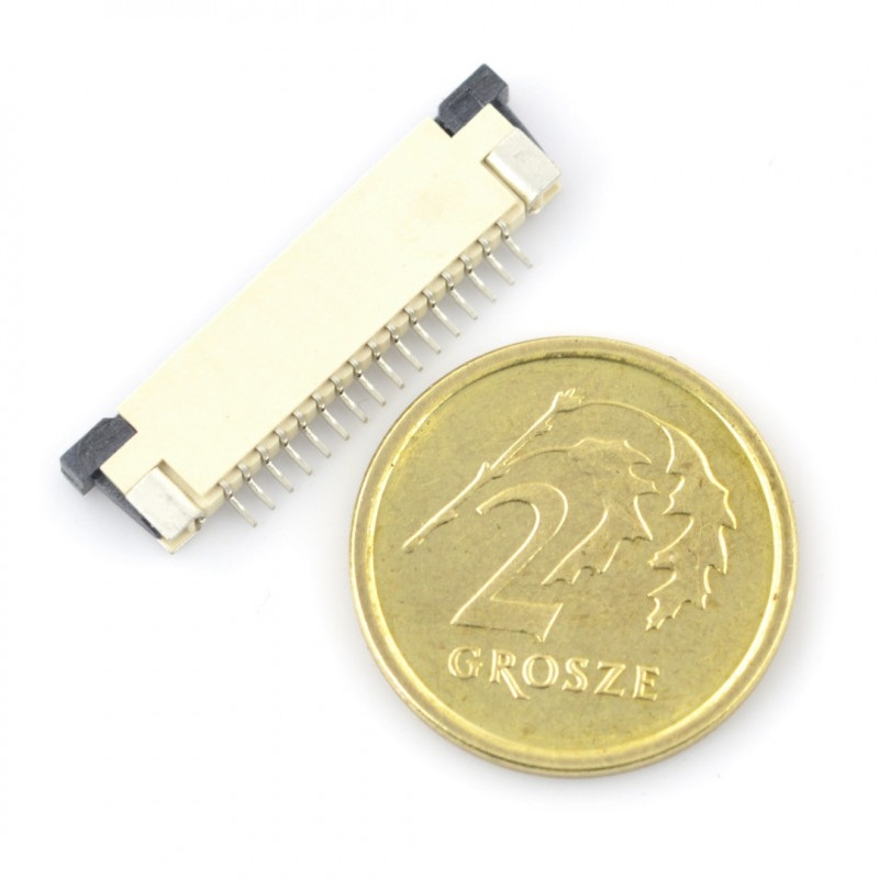 Złącze: FFC / FPC ZIF 16 pin, raster 1mm