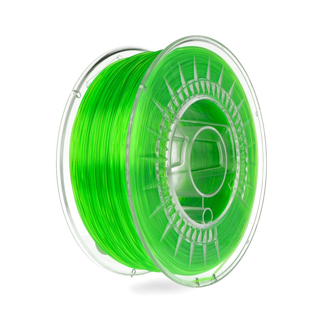 Filament Devil Design PETG 1,75mm 1kg - Bright green transparent