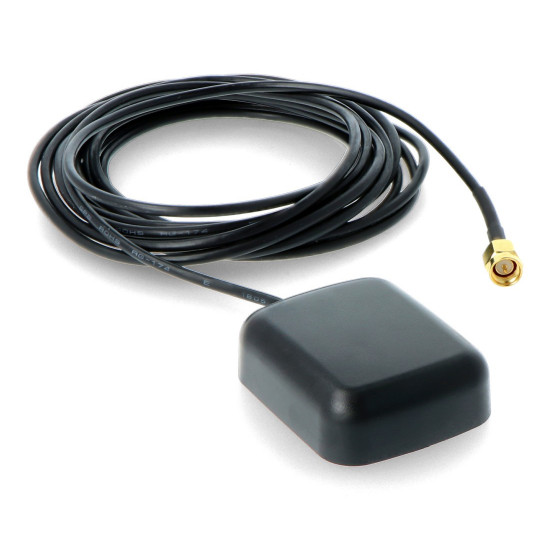 Квадратна GPS SMA антена - 3 м