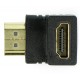 Przejściówka kątowa HDMI gniazdo - wtyk Przejściówka kątowa HDMI gniazdo - wtyk