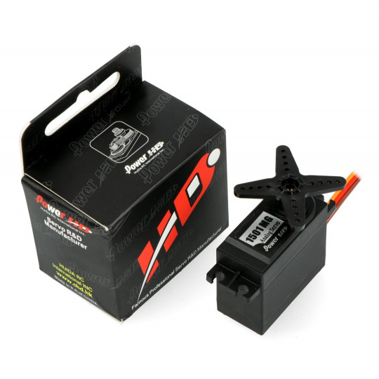 Сервопривід PowerHD HD-1501MG - стандартний