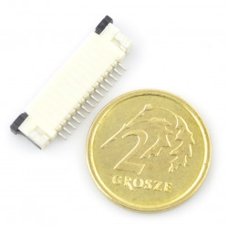 Złącze: FFC / FPC ZIF 14 pin, raster 1mm