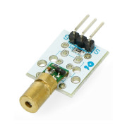 Dioda laserowa 1mW czerwona 650nm 5V - Velleman VMA434