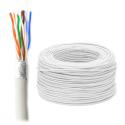Przewód skrętka drut FTP Kat. 5e - 305m