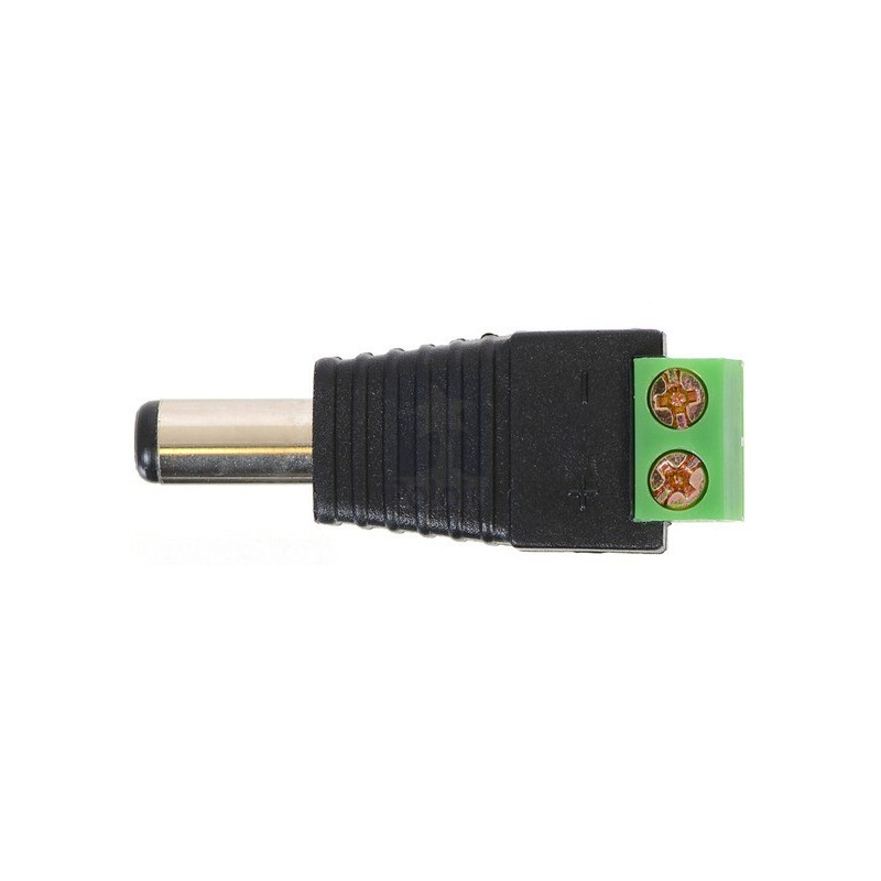 Wtyk DC 5.5 x 2.1 mm z szybkozłączem