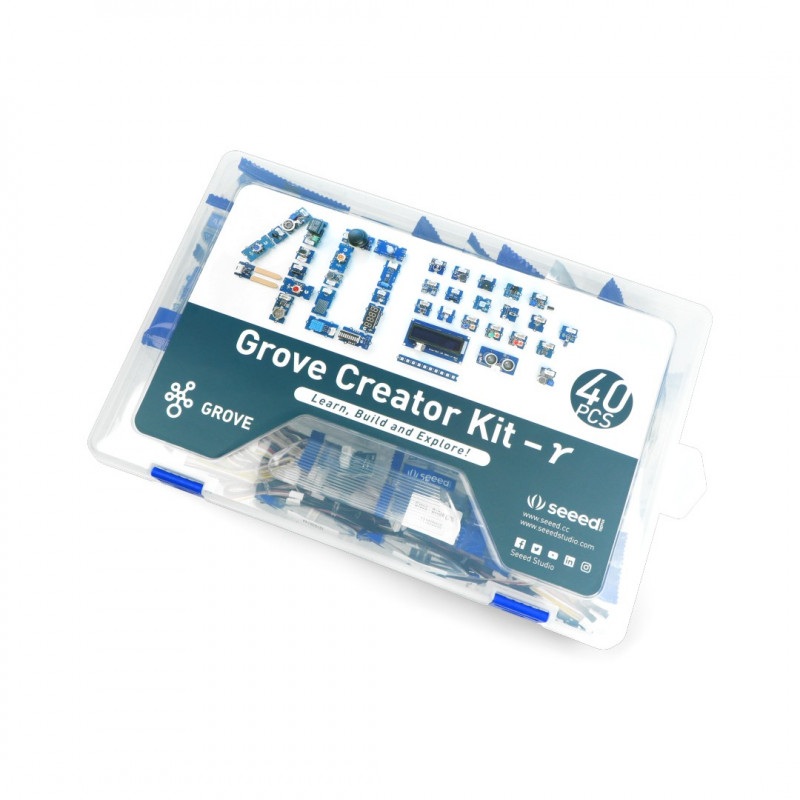 Grove Creator Kit - γ - zestaw twórcy - 40 modułów Grove dla Arduino
