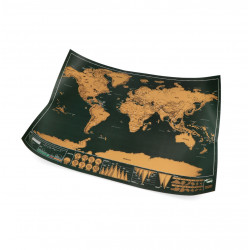 Mapa Świata zdrapka B9B1 - 30x42 cm