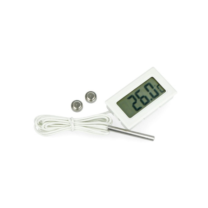 Termometr panelowy z wyświetlaczem LCD od - 50°C do 290°C