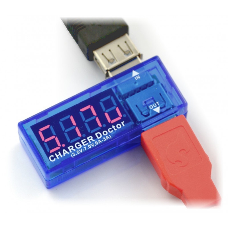 Charger Doctor - miernik prądu i napięcia na USB