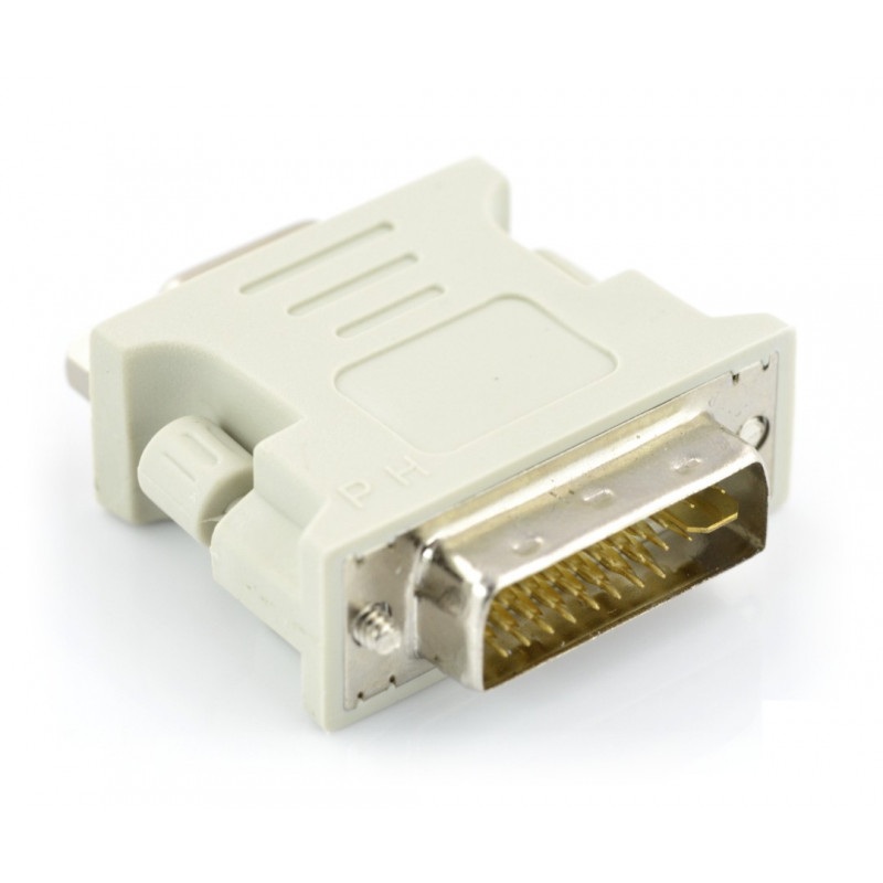 Przejściówka VGA (gniazdo) - DVI-D (wtyk)