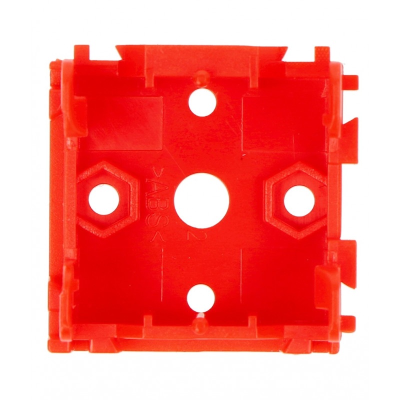 Grove - osłona modułów 1x1 czerwona - 4szt.