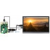 Ekran dotykowy pojemnościowy LCD IPS 15,6'' 1920x1080px HDMI + USB C dla Raspberry Pi 4B/3B+/3B/Zero + obudowa + akumulator - zdjęcie 5