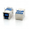 Wtyk USB 3.0  typu A - do druku THT - zdjęcie 1