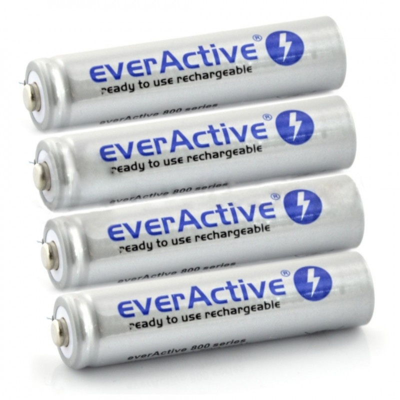 Akumulator EverActive R03/AAA Ni-MH 800mAh Silver Line