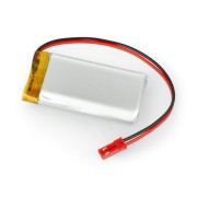 Akumulator Li-Pol Akyga 3,7V 1S 1700mAh konektor+gniazdo 2,54 JST - 2 piny