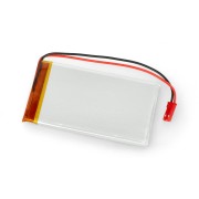 Akumulator Li-Pol Akyga 3,7V 1S 2500mAh konektor+gniazdo 2,54 JST - 2 piny - (85x50x4,7mm)