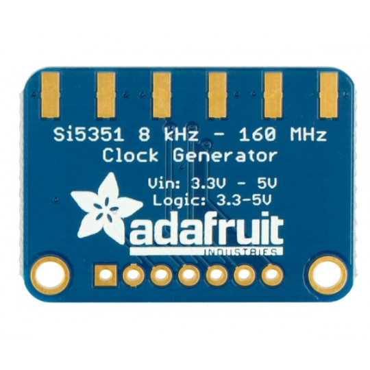 Si5351A - Генератор сигналів I2C 160 МГц - Adafruit 2045