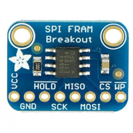 MB85RS64V - енергонезалежна пам'ять SPI 64 КБ/8 КБ FRAM - Adafruit 1897
