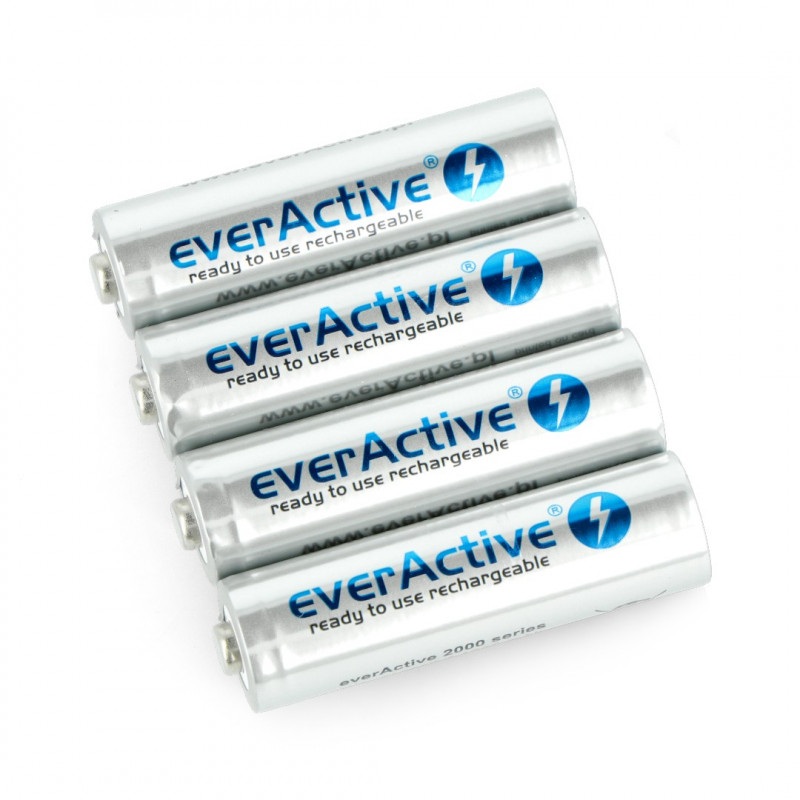 Akumulator EverActive R6/AA Ni-MH 2000mAh Silver Line