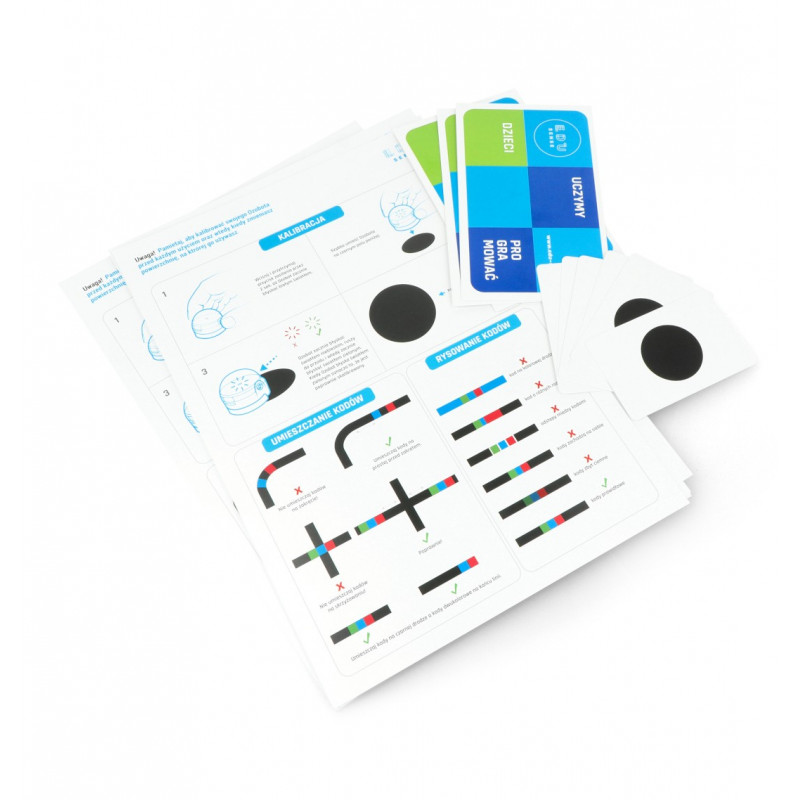 Zestaw przedszkolny 6x Ozobot Bit + 2x drewniane puzzle