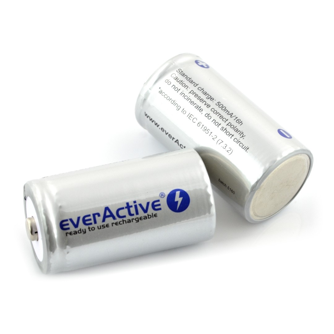 Akumulator EverActive R20/D Ni-MH 5500mAh Silver Line