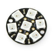 Adafruit NeoPixel Jewel - pierścień LED RGB 7 x WS2812 5050