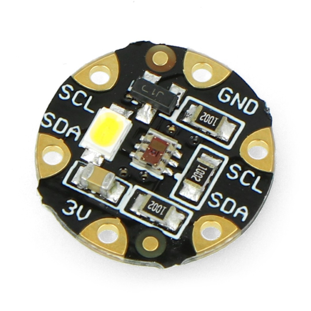 						FLORA - czujnik koloru TCS34725 z podświetleniem LED - Adafruit 1356