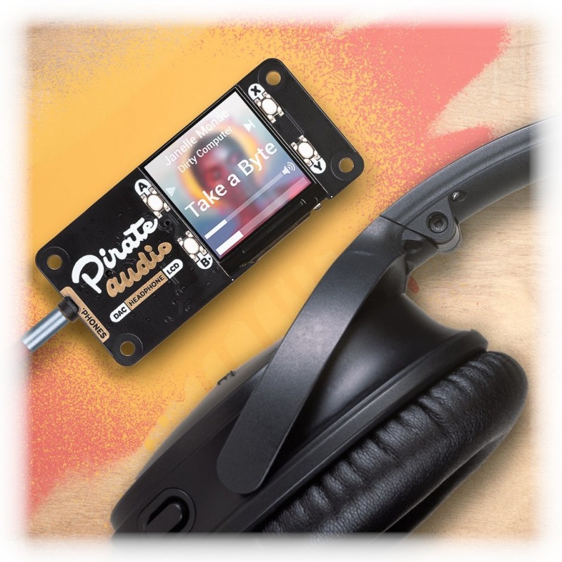Pirate Audio Headphone Amp - wzmacniacz do słuchawek dla Raspberry Pi